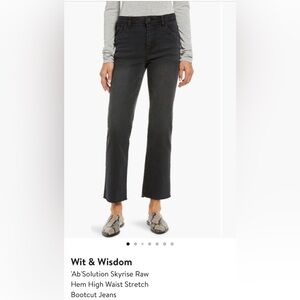 Wit and Wisdom Black Jeans